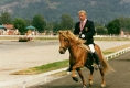 Blivar von Birkenlund mit Biggi Gunnarson auf der WM in Norwegen, 1997: Vizeweltmeister bei den sechsjährigen Hengsten